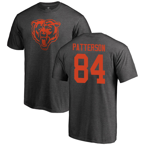 Chicago Bears Men Ash Cordarrelle Patterson One Color NFL Football #84 T Shirt